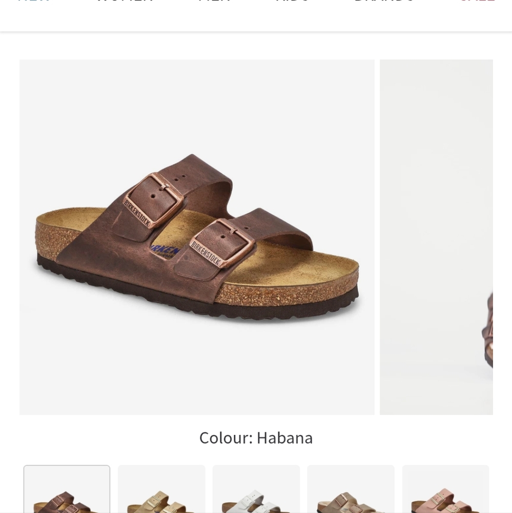 Birkenstock Arizona Sandals. NEW